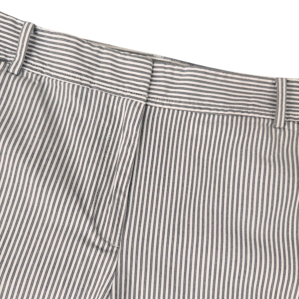 Talbots Perfect Shorts (16) Preppy Coastal Summer Black White Stripe Bermuda - Picture 3 of 12